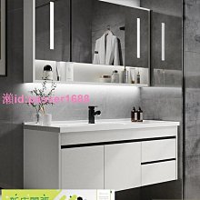 現貨陶瓷一體盆浴室柜組合現代簡約衛生間洗漱臺洗盆柜落地衛浴簡約 歷史價格詳細信息