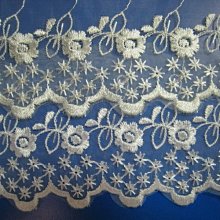 【蕾絲工坊】↙DIY手作材料↗＊A617＊拼布 刺繡蕾絲 歷史價格詳細信息