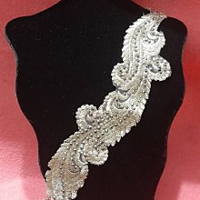 燙鑽蕾絲刺繡花邊 深紅色 3x250cm DIY 歷史價格詳細信息