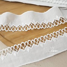 《iAsa愛莎の》手作材料✂日本進口蕾絲diy輔料無彈力花邊黑灰紅色洛麗塔娃衣服裝家居輔料 歷史價格詳細信息