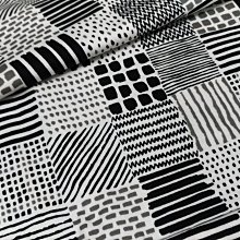 豬豬日本拼布/ 點點夢黑底白點/牛津布厚棉布料材質 歷史價格詳細信息