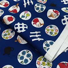 豬豬日本拼布/ 點點夢黑底白點/牛津布厚棉布料材質 歷史價格詳細信息