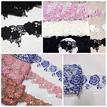 重工刺繡鏤空牛奶絲水溶蕾絲布料 粉紅色 重磅 歷史價格詳細信息