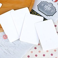 萬用紙卡_牛皮卡紙長方紙卡(白)_約100入_B087-001◎紙卡.長方.素面.萬用卡.標價卡.小卡 價格比較,價格查詢,歷史價格詳細信息