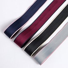 緞帶 絲帶蝴蝶結 彩帶 包裝袋 2.5cm雙色跳線帶鮮花禮盒禮品包裝 服裝裝飾帶DIY輔料婚慶裝飾 歷史價格詳細信息