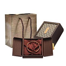 高端翡翠手鐲盒首飾耳飾玉鐲珠寶收納項鏈展示箱手鏈金銀中國古風 歷史價格詳細信息