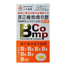 渡邊 維他命B群糖衣錠 120粒裝 歷史價格詳細信息