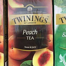 【日日小舖外送代購】Twinings 唐寧 香甜蜜桃茶-調味紅茶系列 每盒25包x2克 茶包 價格比較,價格查詢,歷史價格詳細信息