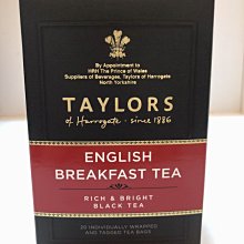 【英國泰勒茶Taylors】英式早安茶50g(20包/盒) 歷史價格詳細信息