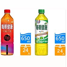 【每朝健康】綠茶/無糖熟成紅茶/雙纖綠茶(650mlx24入/箱) 歷史價格詳細信息