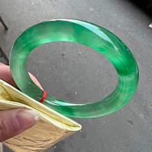 高冰玻璃光起熒光高青白和田玉叮當細條手鐲 尺寸52.5-4.4-4.58.62克 描述 玉石 手鐲 收藏【二手】【木清院】-2396 歷史價格詳細信息