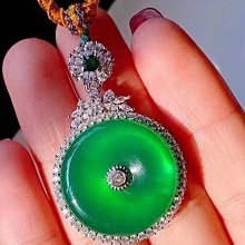 菠菜绿碧玉心经戒指 玉石指环男女款 新疆和田玉扳指-欣晴百貨 歷史價格詳細信息