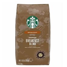Starbucks 早餐綜合咖啡豆 1.13公斤 2組 COSCO代購 W614575 歷史價格詳細信息