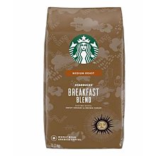 早餐綜合咖啡豆1.13公斤 免運請看末圖 星巴克中烘焙 Starbucks Breakfast Blend Whole Bean 1.13kg 淡水可自取 歷史價格詳細信息