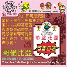 哥倫比亞 希望莊園 酒香日曬處理法 (烘豆師推薦款) 歷史價格詳細信息