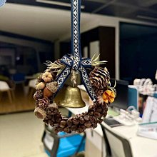 耶誕掛飾滕環DIY禮物乾燥花材料沙龍花環手工藤編創意掛牆裝飾吊飾 歷史價格詳細信息