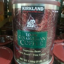 Kirkland 哥倫比亞濾泡式咖啡 COLOMBIAN 1.36KG CA373327 COSCO代購 歷史價格詳細信息