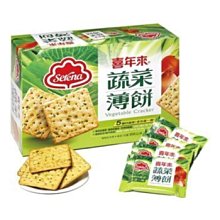 喜年來 蔬菜薄餅vegetable cracker 植物五辛素 20g  52包 5種好蔬菜 全在這一塊 台灣產 好市多costco 原價289特價280免運 歷史價格詳細信息