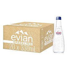 evian依雲 氣泡天然礦泉水(玻璃瓶330ml/20入) 即期降價┃官方直營 歷史價格詳細信息