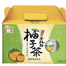韓味不二柚子茶飲組 1公斤 X 2入  W94941 COSCO代購 歷史價格詳細信息