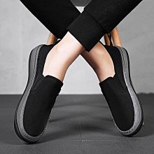 帆布男鞋秋季2023新款男士亞麻老一腳蹬黑色布鞋軟底休閒潮鞋 歷史價格詳細信息