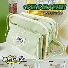 多層鉛筆盒 帆布 大容量筆盒 好看鉛筆盒 高顏值筆袋 高顏值大容量筆袋2023新款簡約高初中小學生文具盒帥氣炫酷 歷史價格詳細信息