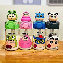 卡通吸管玻璃杯帶把ins可愛少女耐熱帶刻度杯子潮流創意便攜水杯~特價#促銷 #現貨 歷史價格詳細信息