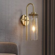 全銅壁燈臺灣設計師客廳臥室床頭燈過道簡約北歐led閱讀黃銅壁燈 歷史價格詳細信息