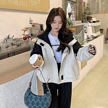 工裝短版外套女春秋2023初秋季ins新款韓版百搭港風復古寬鬆bf潮（Goddess Of Luck） 歷史價格詳細信息