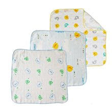 Piyo Piyo 黃色小鴨竹棉紗布手帕3入裝GT-81734 抗UV超涼感 ，黃色小鴨紗布手帕，娃娃購 婦嬰用品專賣店 歷史價格詳細信息