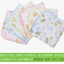 四層紗方巾 高密度加厚印花純棉餵奶巾 適用口水巾手帕洗澡巾(多款印花)-12條組 歷史價格詳細信息