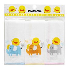 Piyo Piyo 黃色小鴨紗布手帕 3入裝GT-81630 紗布質感柔和，呵護寶寶細緻肌膚 娃娃購 婦嬰用品專賣店 歷史價格詳細信息
