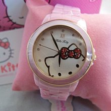 Hello kitty watch 時尚精緻蝴蝶鑽殼鑽面型鋼帶-2 限量腕錶 (神梭鐘錶) 歷史價格詳細信息
