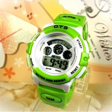 O.T.S 運動雙顯錶 電子錶 時間/鬧鐘/碼錶/冷光 防水10M【贈盒】 ☆匠子工坊☆【K0059】 歷史價格詳細信息