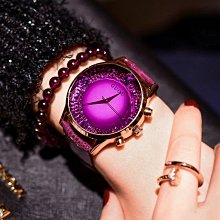 GUOU新款時尚大錶盤輕奢氣質女士手錶女休閒小眾矽膠帶女表8150 歷史價格詳細信息