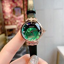 正品聚利時 優雅3D仿真花朵紋手錶女防水學生韓版簡約手錶2018 歷史價格詳細信息