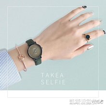 手錶 ins小巧氣質女生手錶簡約文藝復古style潮流石英錶女韓版學院休閑 歷史價格詳細信息