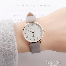 手錶 ins小巧氣質女生手錶簡約文藝復古style潮流石英錶女韓版學院休閑 歷史價格詳細信息