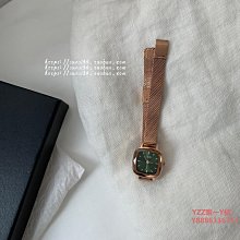 網紅ins風時尚簡約手表釹批發 小巧精致氣質網帶小方形釹士手表 歷史價格詳細信息