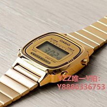 手錶卡西歐手表女ins風防水皮帶簡約氣質小巧精致女士石英表女款黑色-雙喜生活館 歷史價格詳細信息