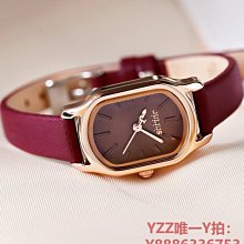 手錶 韓版簡約氣質ins風少女小清新手錶 漸邊炫彩時尚百搭女錶 歷史價格詳細信息