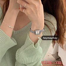 手錶heymaymay  韓式方形復古手表 金/銀 輕奢氣質小表盤ins風-雙喜生活館 價格比較,價格查詢,歷史價格詳細信息