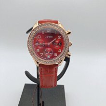 古歐GUOU皮帶長方型創意數字滿鑽女錶/8201 歷史價格詳細信息