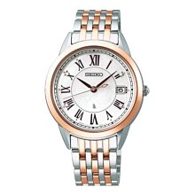 【SEIKO 精工】官方授權 LUKIA 時尚高貴典雅電波太陽能鈦金屬女錶-27.9mm SK008(SSQW086J) 歷史價格詳細信息