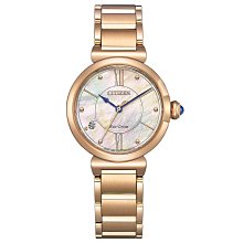 【CITIZEN 星辰】 L系列 May bells鈴蘭花女錶 EM1074-82D 29.5mm 現代鐘錶 歷史價格詳細信息