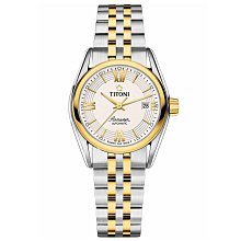 TITONI 梅花錶 空中霸王系列 羅馬時標 機械腕錶 / 40mm / 83908S-691 歷史價格詳細信息