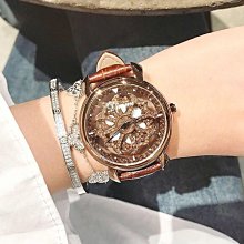 蒂米妮2019新款孔雀手錶 女款小眾休閒鋼帶水鑽時尚女士手錶 歷史價格詳細信息