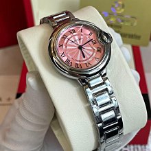 潮流女錶 卡地亞藍氣球手錶 錶盤33mm 石英機芯 圖片實拍 含包裝盒 歷史價格詳細信息