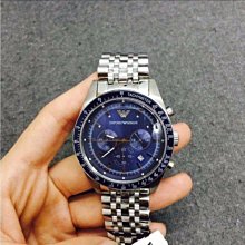 ARMANI 阿瑪尼 全新 男士腕錶ar2470藍面。ar2470咖啡面【潮流百貨】 歷史價格詳細信息