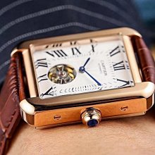 選店家實拍 Cartier35mm 45mm 11.5mm 卡地亞坦克系列鏤空【潮流百貨】 價格比較,價格查詢,歷史價格詳細信息